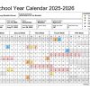 Ministik School Year Calendar 2025 2026